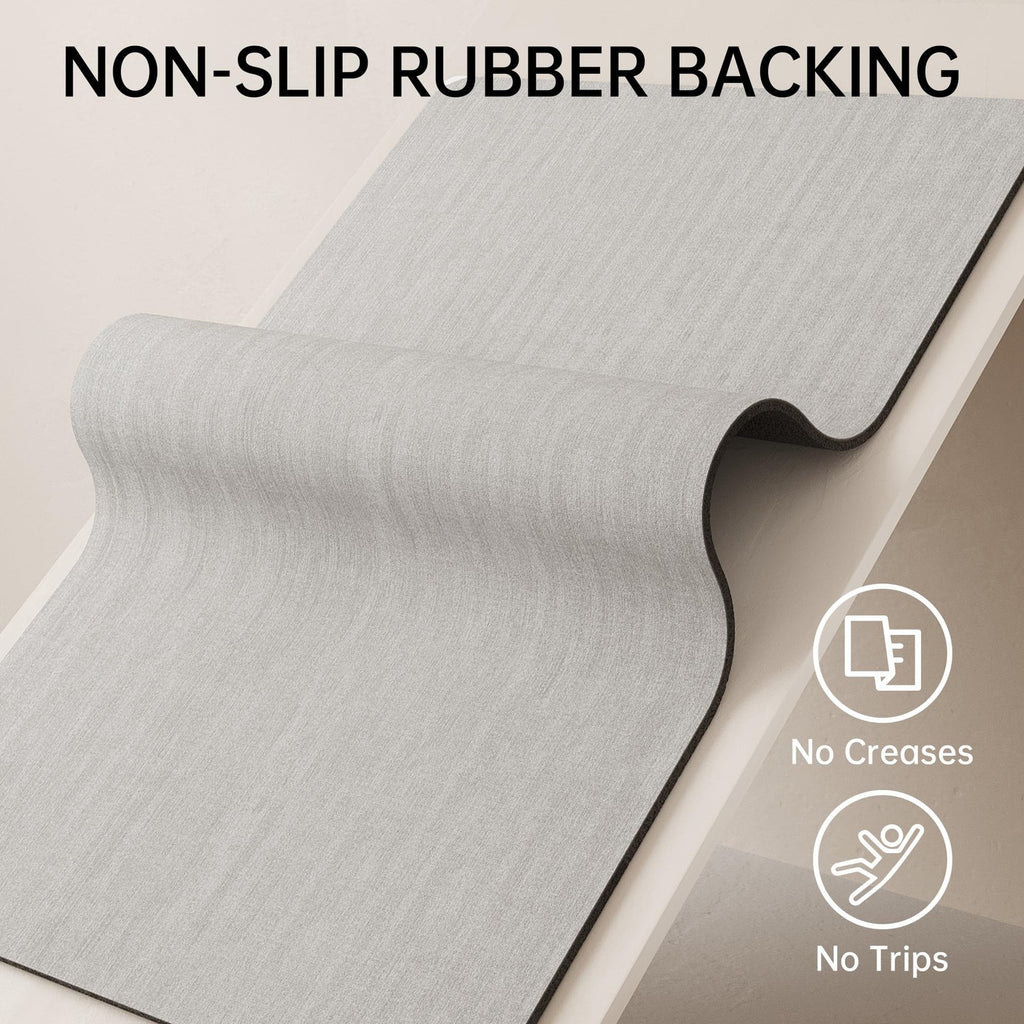 Bath Mat Rug, Rubber Non-Slip Quick Dry Absorbent Thin Bathroom Rugs